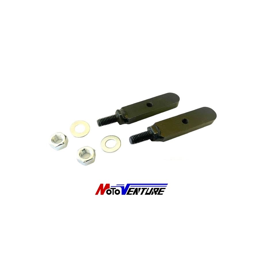 MOTOVENTURE Black Anodized Aluminum Fender Eliminator Kit for CB750F RC04, CB900F, and CB1100F, Includes Short Turn Signal Brackets and Bolts