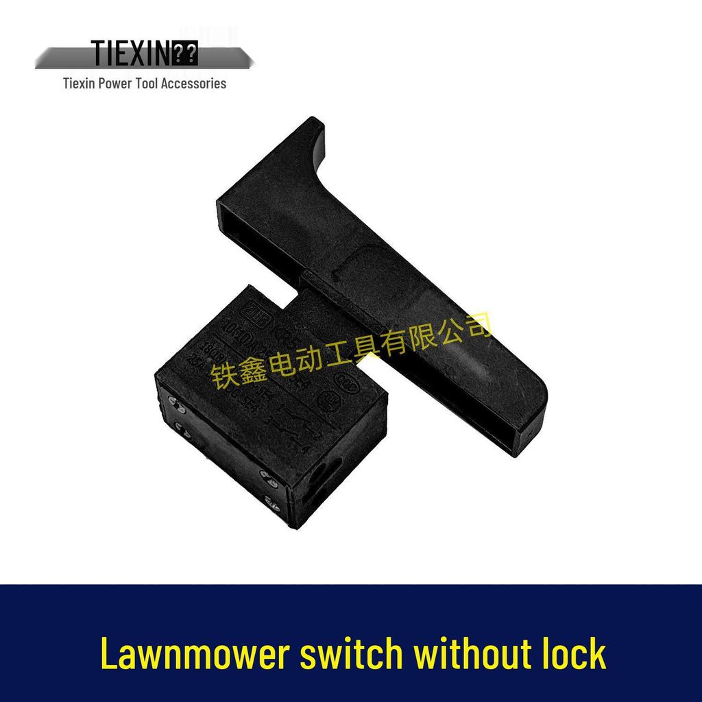 Steel Machine Switch for Chainsaws, Grass Trimmers, Lawn Mowers - 350/355 Cutting Electric Switch (Model 02440)