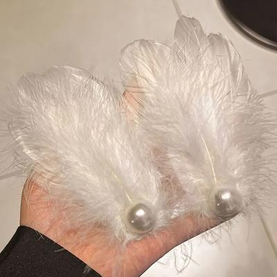 Color Ribbon Girls Hair Bow Princess Hair Bow Crocodile- Clip Hair Accessories  Bows Suitable For Girls Toddlers Teens