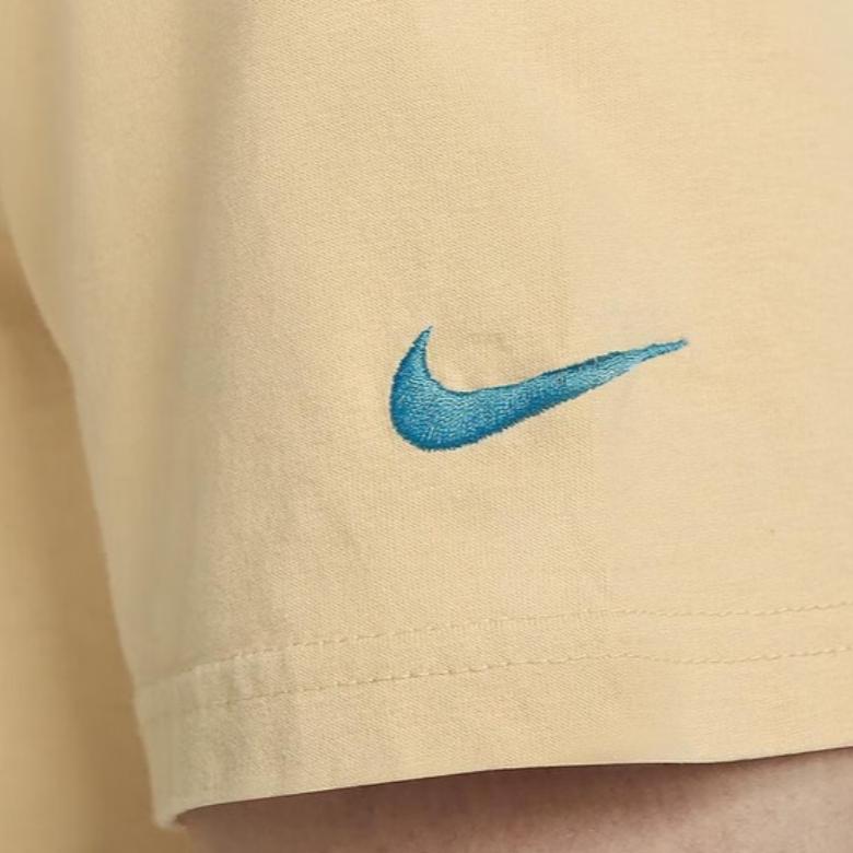 Nike Crew Neck Pullover Casual Short Sleeve Knit Top Men Tops Yellow FJ5244-252