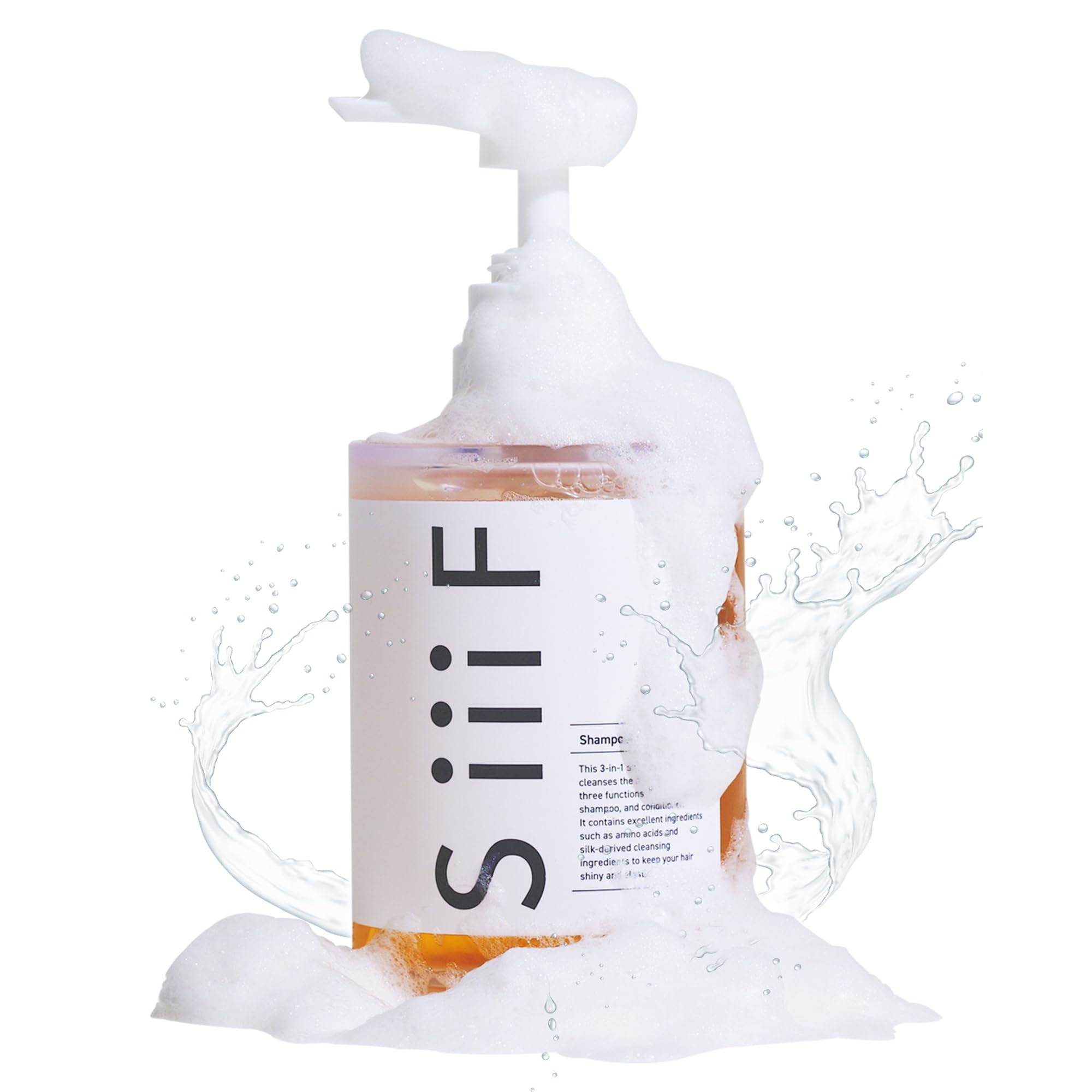 

SiiiF Thief Аминокислотный Натуральный Густой Стойкий Унисекс Несмываемый Шампунь, Шампунь, Шампунь Все-в-Одном, Ингредиенты, Пена, Без силиконов, Органический,