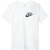 Minimalist Letter Print Sports Casual Round Neck Short Sleeve T-Shirt Women Tops White FQ6604-100