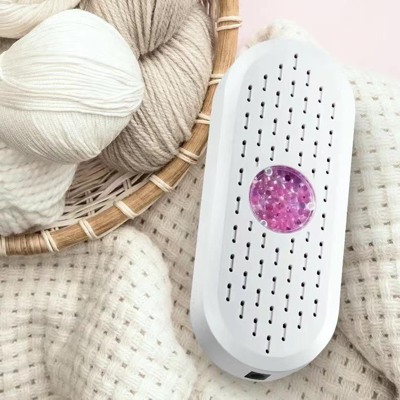 Kompakter Leiser Luftentfeuchter für Schlafzimmer, Kleiderschrank und Schuhschrank