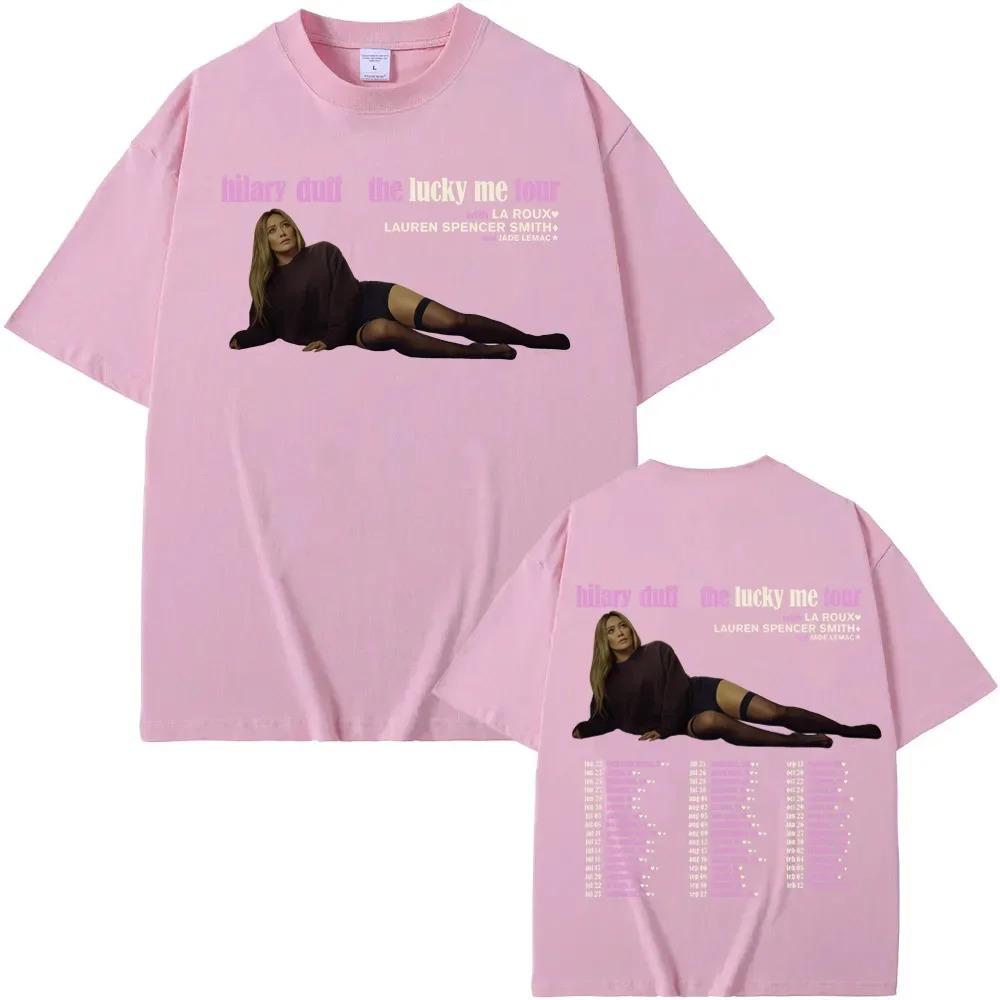 Wear This Official Hilary Duff The Lucky Me 2026 Tour Tee To Show Your Love for Her Music and Celebrate Her Comeback