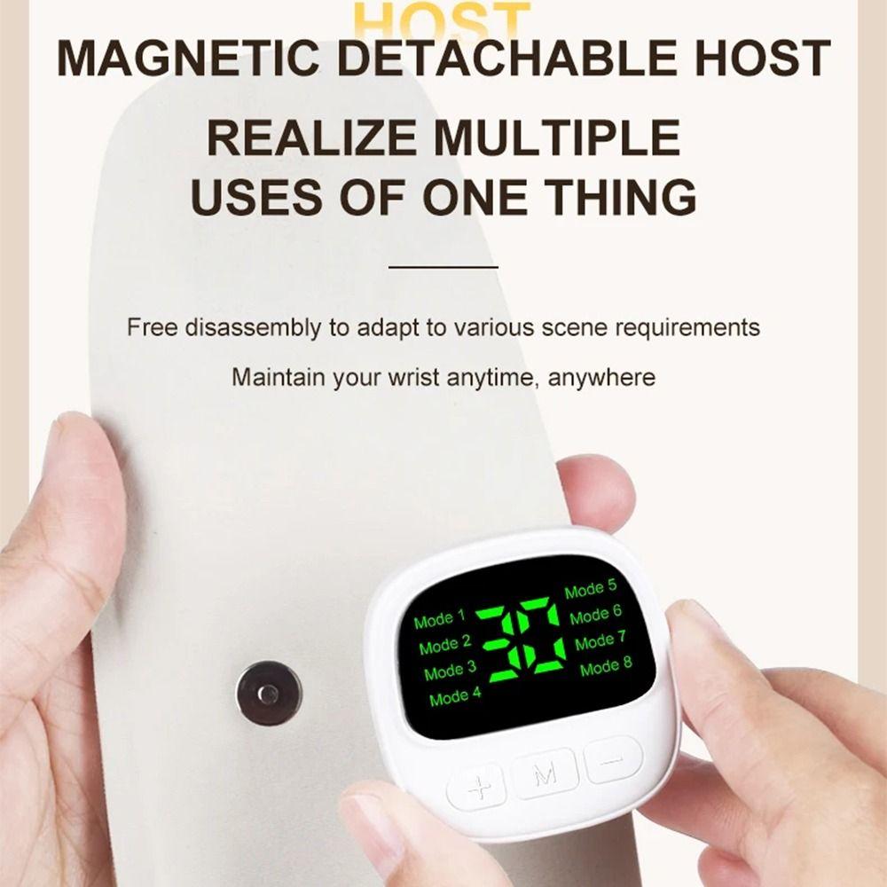 USB Rechargeable Hand Massager 8 Mode Hand Massage Instrument Electric Massage Tool  Relax Muscle