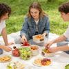 Fruit Storage Stackable 360-Degree Rotating Food Container Fruit Storage Plate For Vegetable Nut Family Gathering Picnic Kitchen