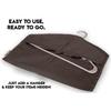 Hanger Diversion Safe HiddenPocket Safe Fits Under Hanging Clothes With Pocket To Hide Valuables For Home Or Travel