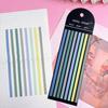 Colorful Extra-Fine Transparent Index Tabs - Fluorescent Multi-Color Sticky Notes for Students
