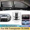 Pare-soleil pour Volkswagen VW Transporter Multivan T6 SWB 2015-2024 Pare-soleil de voiture Anti-UV Couverture Complète Visière de Pare-brise Accessoires