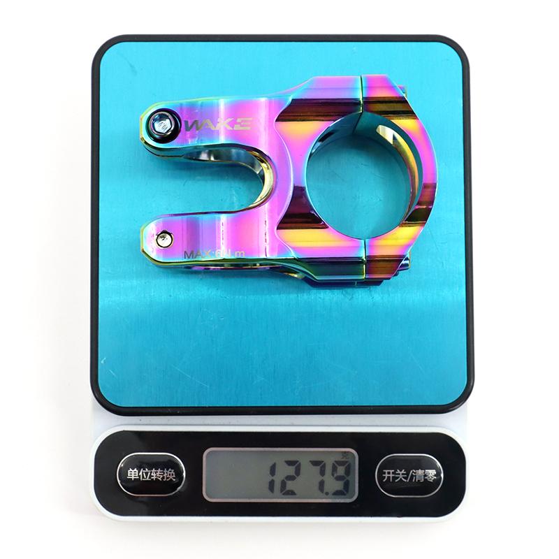 Wake Mtb Power Stem Road Bike Mountain Bicycle Bridge Short Power 31.8mm 35mm Road Handlebar Table Adjustable Stem Riser Cycling