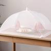 Foldable Food Cover Umbrella Mesh Fly Proof Food Cover Dustproof Dining Table Food Protector for Rice Vegetables Picnic Kitchen
