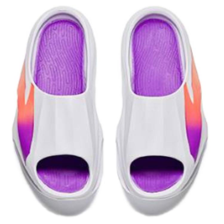Anta Casual Comfortable EVA Slide Sandals Men Footwear White Purple 112438519-1