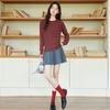 FivePlus Women's Vintage Striped Long Sleeve T-Shirt