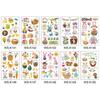 Cross Border Easter Party Egg Tattoo Sticker Waterproof Holiday Children's Cartoon Rabbit