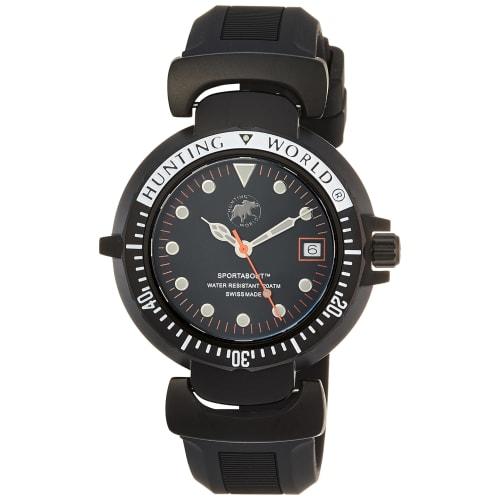 Hunting World Sportsabout HW552BK Men's Watch, Black