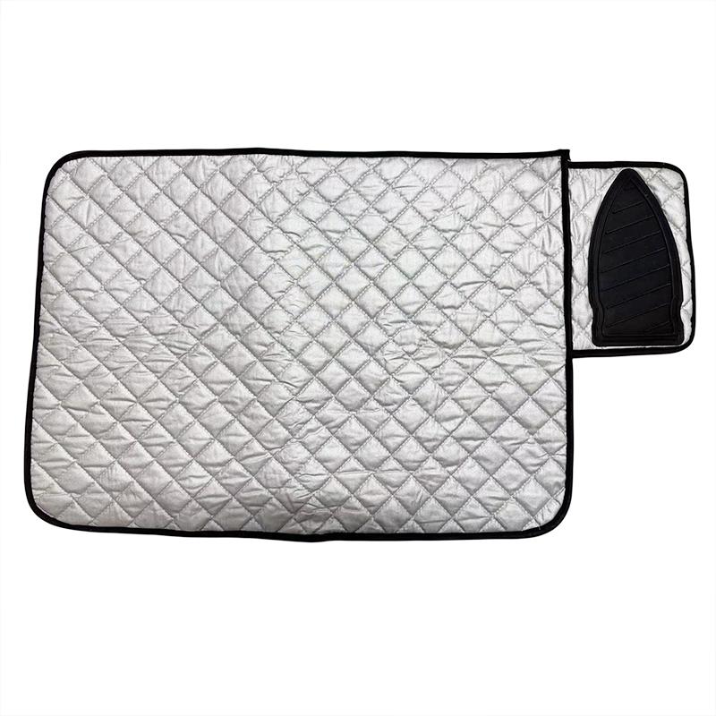 Foldable Ironing Mat Heat Resistant And Steam Proof Perfect For Home Daily Use And Travel Easy To Store