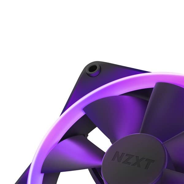 NZXT RF-R14DF-B1 [140mm] 2909 RGB Fan Set (2 Fans + Fan Controller) - Case Fans, Airflow Fans, Black