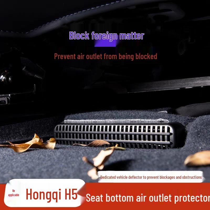 

Hongqi H5 Rear Seat Air Outlet Dust Cover, Interior Upgrade