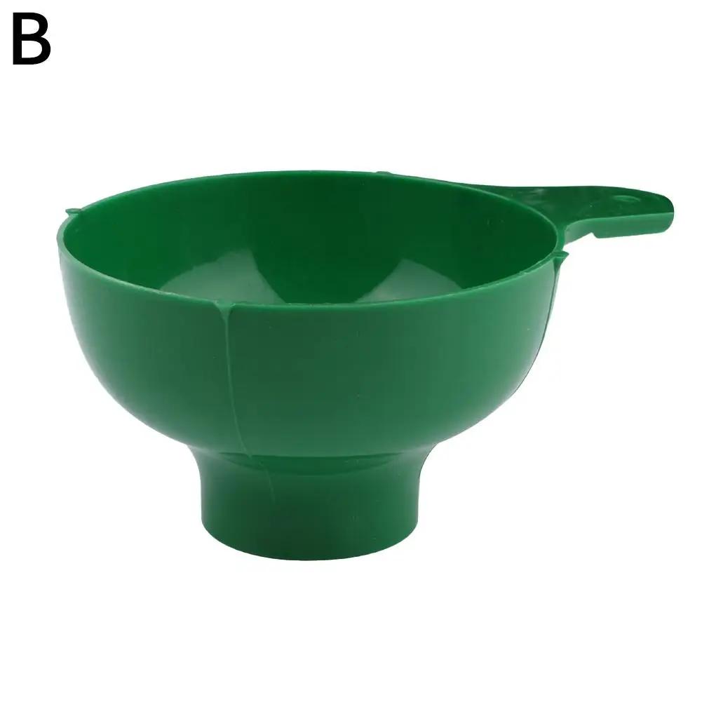 

NEW Plastic Canned Funnel Wide Mouth Funnel Jars Folding Funnel with Long Neck Liquid Filling Funnels Household Kitchen Gadget зелёный