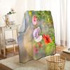 New Arrival Poppies Flower Blankets Printing Soft Blanket Throw On Home/Sofa/Bedding Portable Adult Travel Cover Blanket