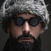 Round Metal Frame Sunglasses Retros Trendy Light Weight Sunglasses with Sun Protecting for Outdoor Activity
