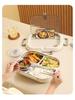 304 Stainless Steel Insulated Bento Lunch Box - Large Capacity, Food-Grade, Sealed Container for Students