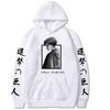 Anime Attack On Titan Levi Ackerman Print Hooded Men Women Classic Hoodies Oversized Sweatshirt Harajuku Unisex