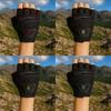 Anti Slip Cycling Gloves Wear-Resistant Half Finger Gloves Comfort Motorcycle Gloves  Gym