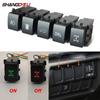 For Subaru Forester (SK)    Interior LED Light Switch Middle Diff Lock Power On Off Trunk Radar Push Button