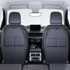 PU Car Seat Protection Cover with Pockets Auto Seat Back Storage Bag for Most Vehicles