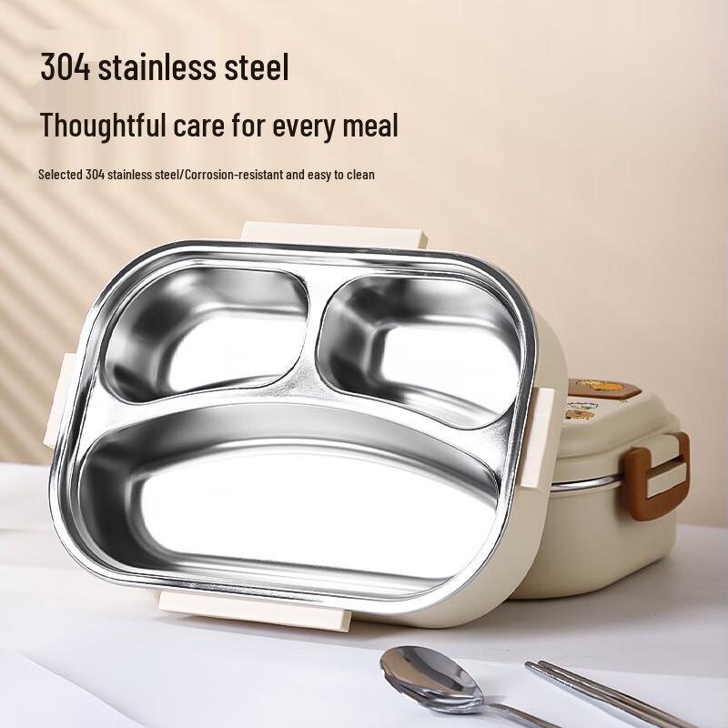 Cute Capybara Children's 304 Stainless Steel Lunch Box