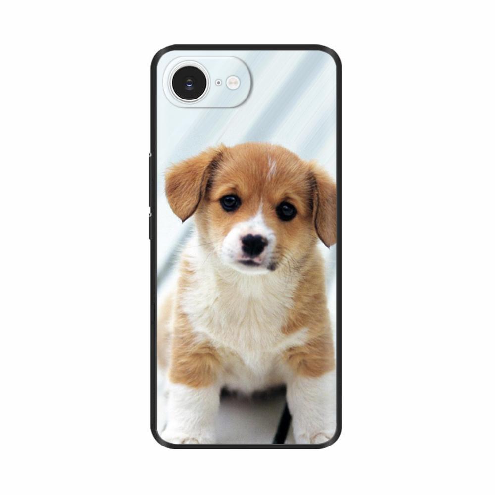 For iPhone 16e Case Black Silicone Painted Case For iPhone 16e Cover TPU Anti-drop Phone Protector Cover For iPhone 16 E Cases