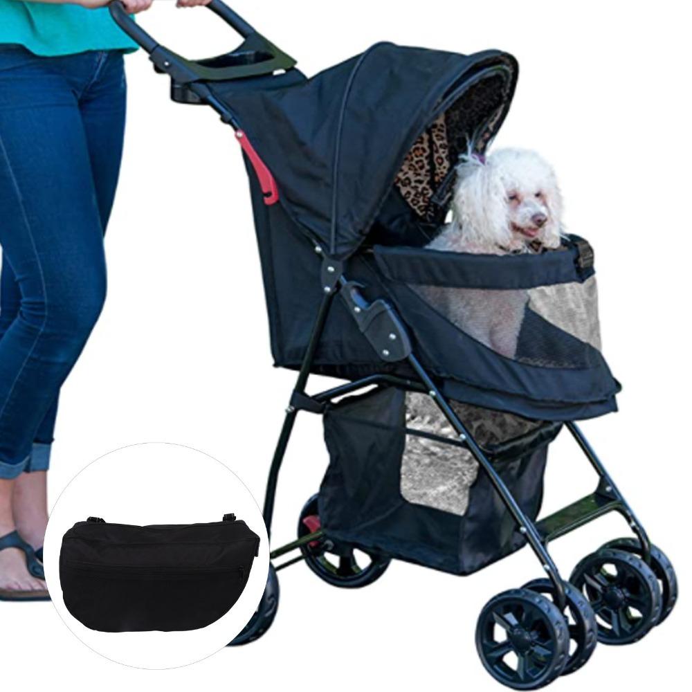Multi Pocket Pet Cart Pouch Waterproof Polyester Carrier Organizer Pet Supply Caddy  Daily Outing