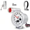 Long Lasting Automotive Gauge LED Tachometer 10000 RPM LED Tachometer Intuitive Layout Aluminum Plastic Construction