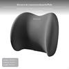 supportive foam Car Neck Pillow, posture aid pad, Ergonomic, Black Set