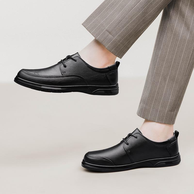Fashion New Classic Business Men's Shoes Luxury elegant quality designer style Fashion Party Groom Wedding Genuine leather shoes