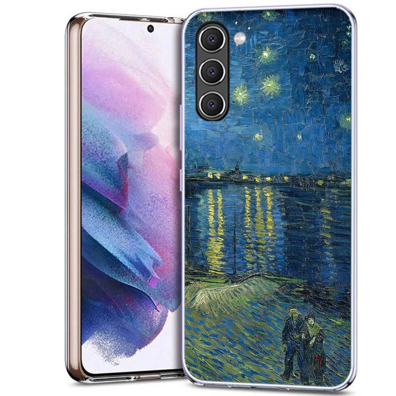 Vincent Van Gogh Starry Sky Oil Painting Phone Case for Samsung A16 A17 A26 A36 A37 A56 A57 A12 A22 A32 A52S A07 A06 A02S A72 Ga