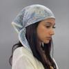 Luxury Square Silk Scarf Printing Design Silk Material Silk Scarves Soft Texture Breathable Women Hairband For Women and Girls