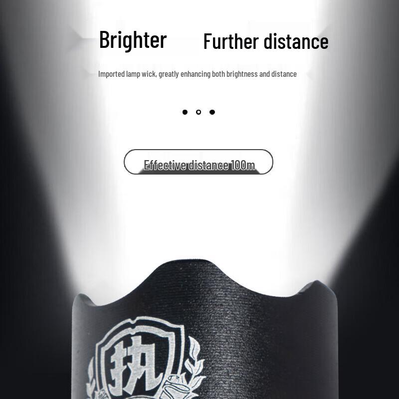 Ant Walk Rechargeable Tactical Security Flashlight