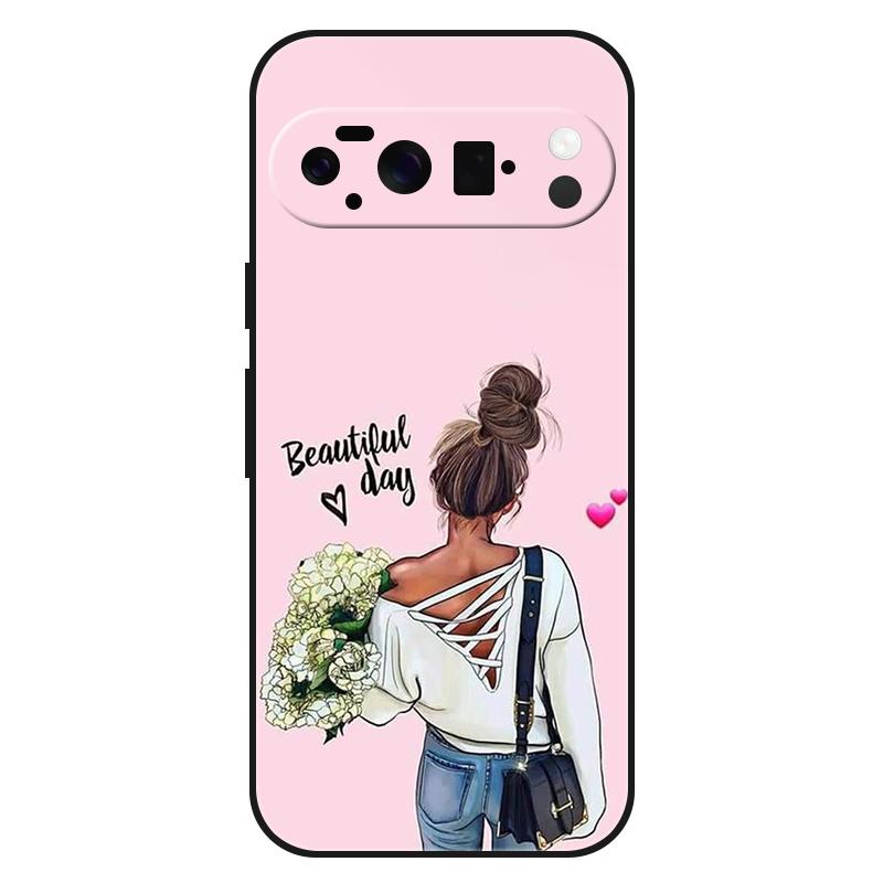 For Google Pixel 10 Pro Case Luxury Silicone Starry Sky Painted Soft Bumper for Google Pixel 10 Pro XL 10a Phone Cover TPU Funda
