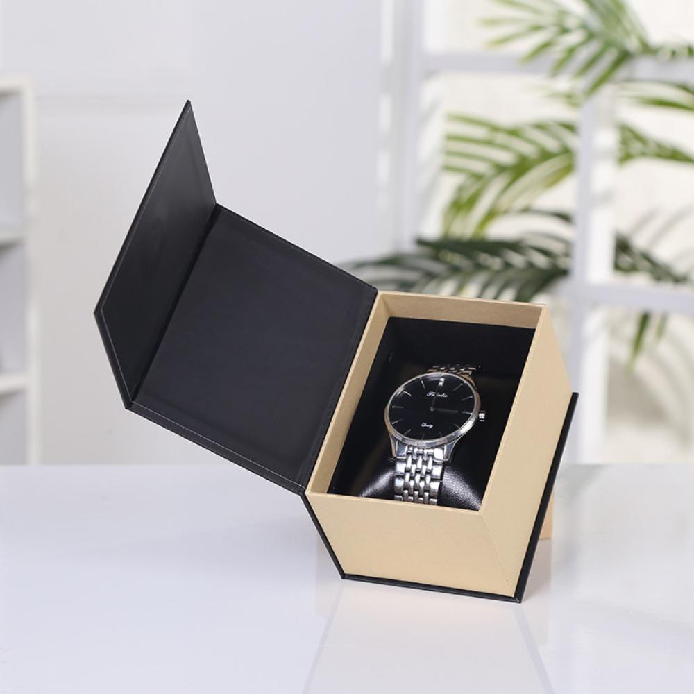 

Stylish Watch Storage Case Black Packing Box New Jewelry Box