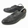 Vintage 80s-90s / Made In USA / FLORSHEIM Long Wingtip Goodyear Welt Leather Shoes Black /8.5E / 26.0-26.5cm/