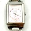 SEIKO Lukia Pink 650383 New Battery Ladies' Watch, 8-Diamond, Shell, Square, 1N01-0JP0