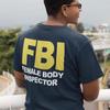 Female Body Inspector T-Shirt - Adult Humorous Graphic Tee, Gift for Friends