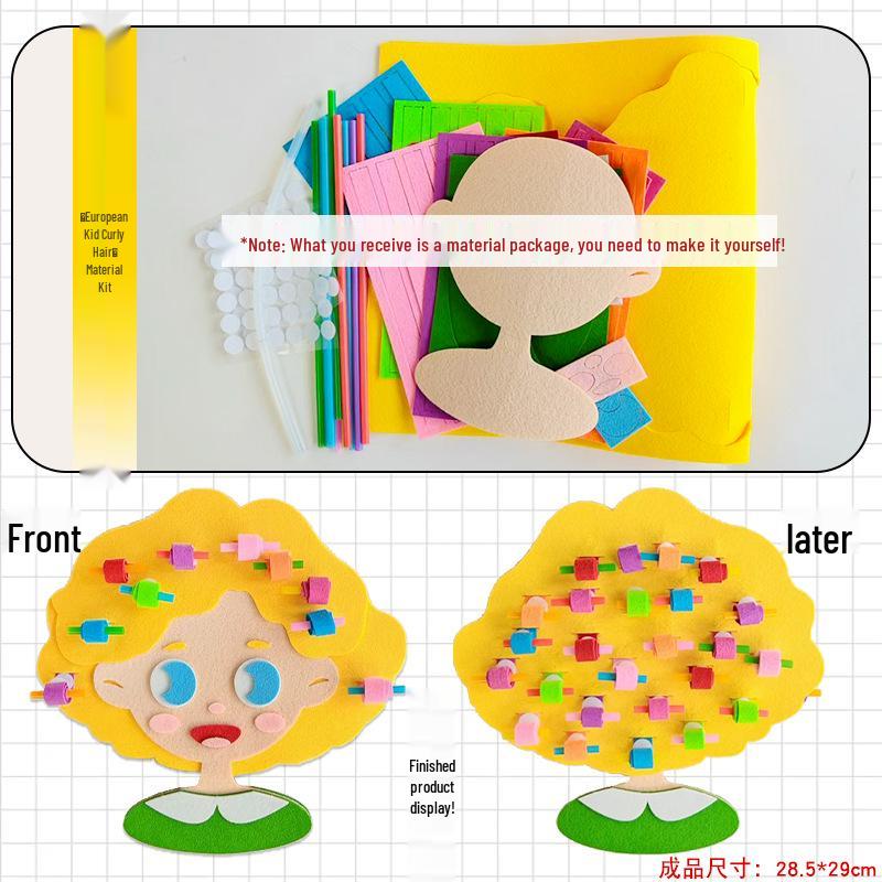 

Kindergarten Art & Play DIY Materials for Early Education