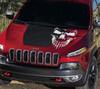 Punisher Pc 1 Skull Head Car Sticker Door Window Truck Car Stickers Styling