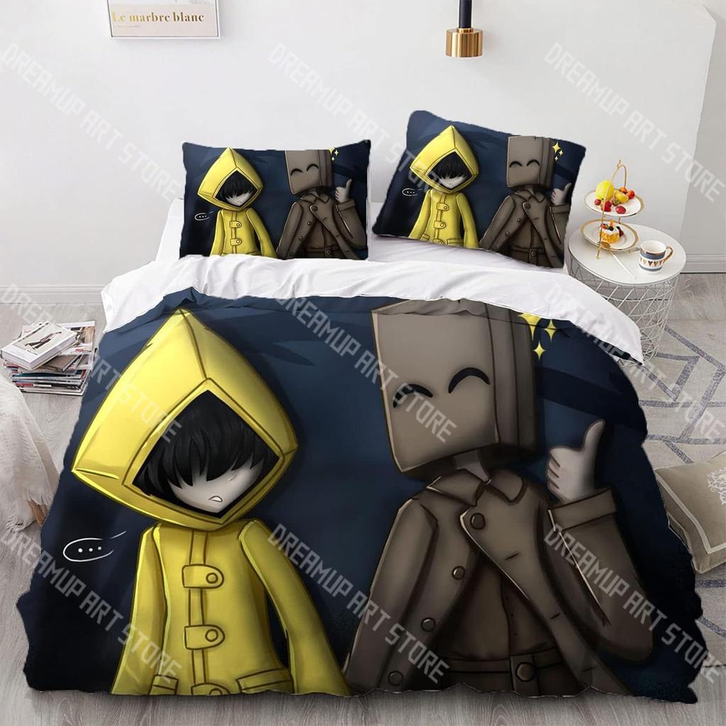Fashion Game Little Nightmares Bedding Set Single Twin Full Queen King Size Bed Set Kids Bedroom Duvetcover Sets Bed Sheet Set