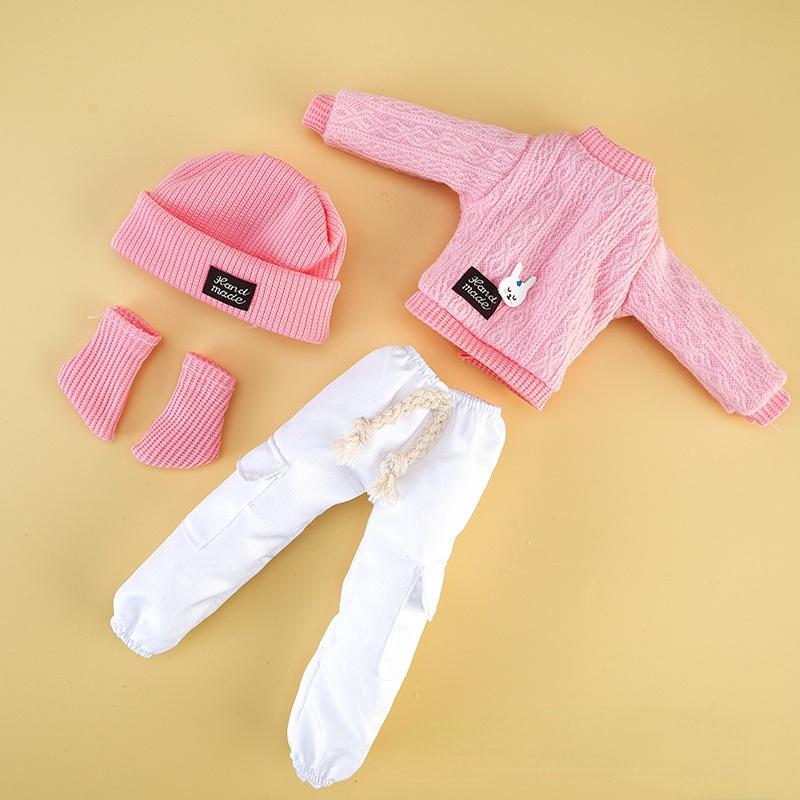 Moda Kazak Seti 1/6 Bjd Bebek Yedek Giysileri Kız veya Erkek Bebek Etek Aksesuarları 30cm Bebek Çocuk Kız Oyuncak Hediye