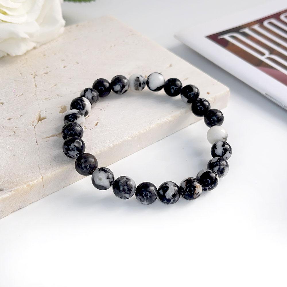 Wholesale 8 Mm Charm Beaded Bracelet Natural Stone Bracelet Crystal Bracelet Natural Stone Beaded Bracelet