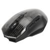 Gaming-Maus 2,4G Kabellos   Kabelgebunden USB Transparent 3 Modi 5   DPI Leise RGB-Spielmaus für PC Tablet